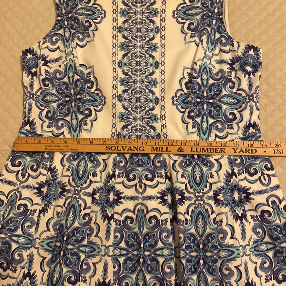 Blue and White Talbots sundress - Picture 6 of 10